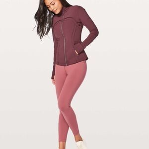LULULEMON Define Jacket Special Edition Luxtreme Redwood Pleated Size 4 VEUC